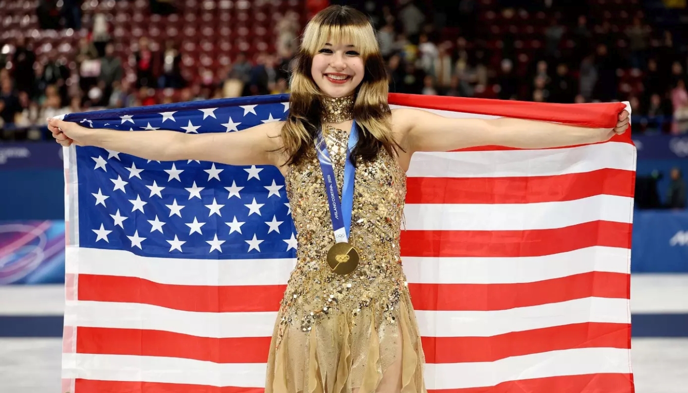 Alysa Liu at the Milan Cortina 2026 Winter Olympics