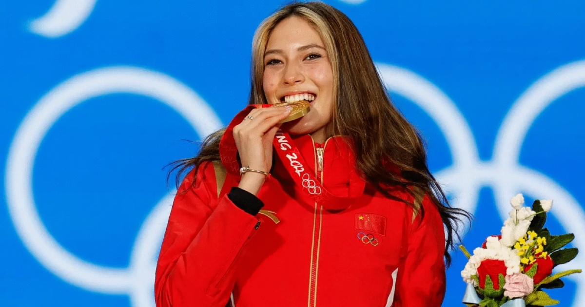 Eileen Gu on neuroplasticity and journaling